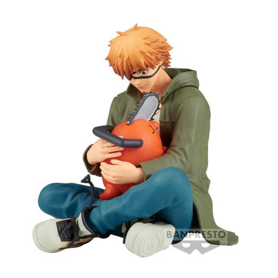 Chainsaw Man Break Time Collection Vol 1 Denji and Pochita Banpresto Figure
