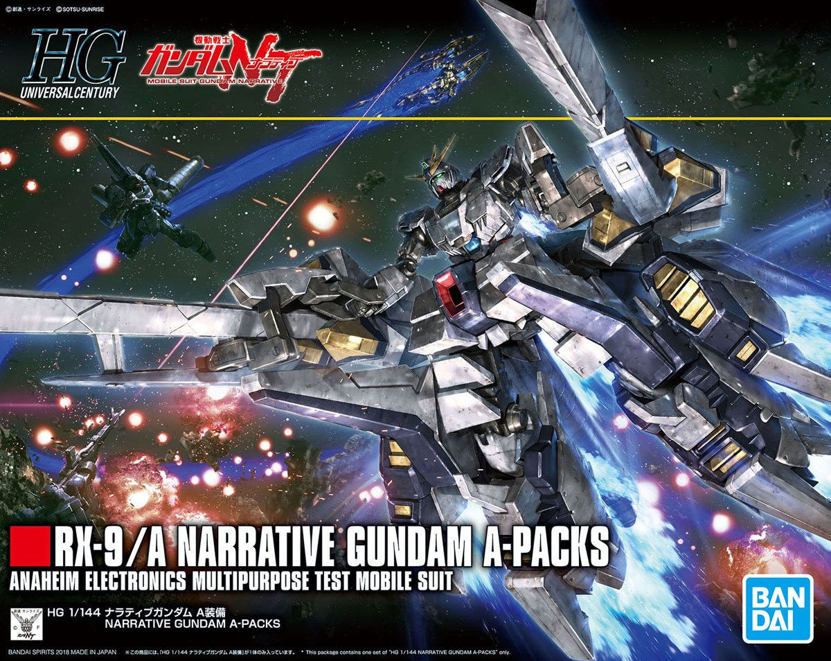 HGUC RX-9/A Gundam Narrative A-Packs 1/144 Model Kit