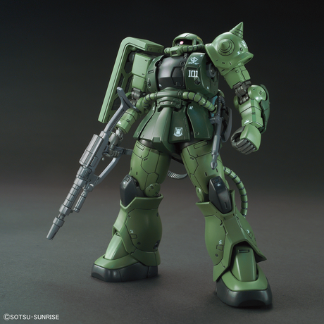 HG MS-06C-6 Zaku II Type C-6/R6 Mobile Suit 1/144 Model Kit