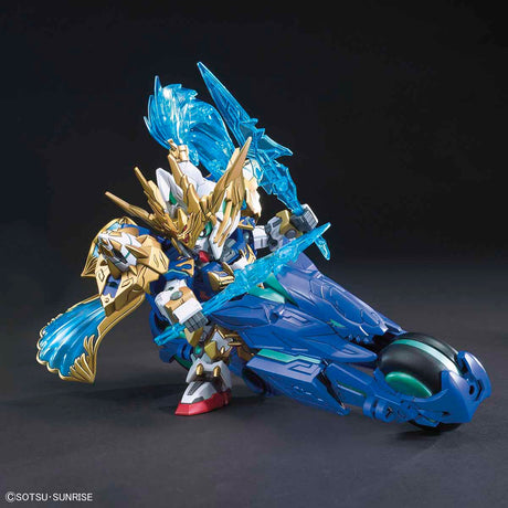 SD Sangoku Soketsuden Zhao Yun 00 Gundam & Ao Ryusuke Model Kit