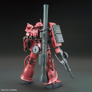 HG MS-06S Zaku II Red Comet Ver Mobile Suit 1/144 Model Kit