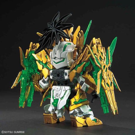 SD Sangoku Soketsuden Long Xian Liu Bei Unicorn Gundam Model Kit