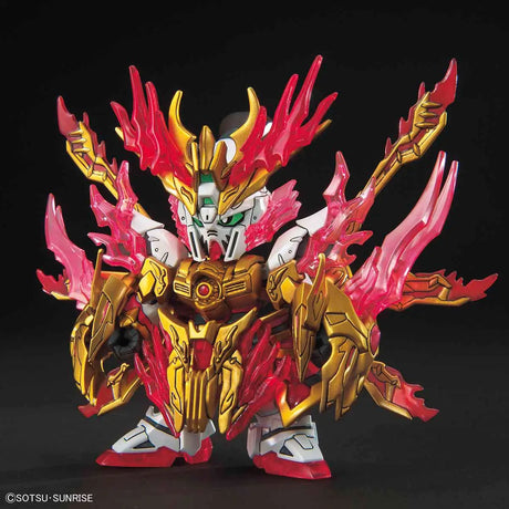 SD Sangoku Soketsuden Yan Huang Zhang Fei God Gundam Model Kit
