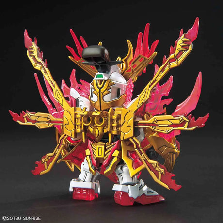 SD Sangoku Soketsuden Yan Huang Zhang Fei God Gundam Model Kit