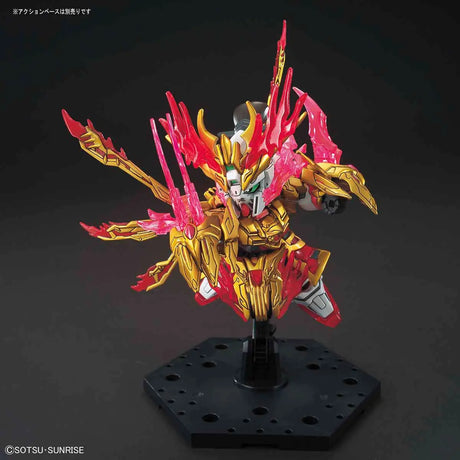 SD Sangoku Soketsuden Yan Huang Zhang Fei God Gundam Model Kit