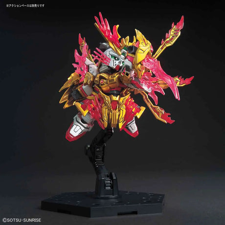 SD Sangoku Soketsuden Yan Huang Zhang Fei God Gundam Model Kit