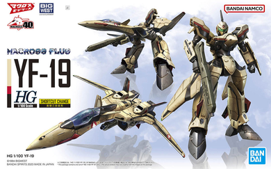 HG 1/100 Macross Plus YF-19 Model Kit