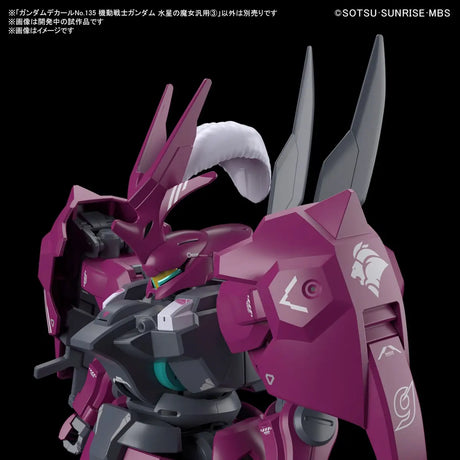 Gundam Decal 135 Mobile Suit Gundam The Witch from Mercury Multiuse 3