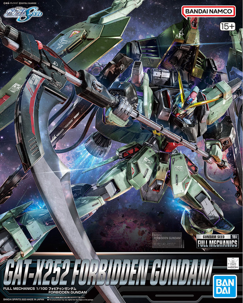 1/100 Gundam Seed Full Mechanics GAT-X252 Forbidden Gundam Model