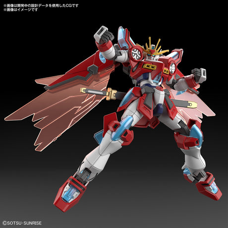 HG Shin Burning Gundam (Gundam Build Metaverse) Model Kit 1/144