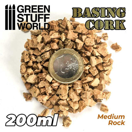 Green Stuff World Basing Cork Grit Thick 200ml