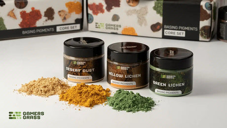 Gamers Grass Basing Pigments Core Set