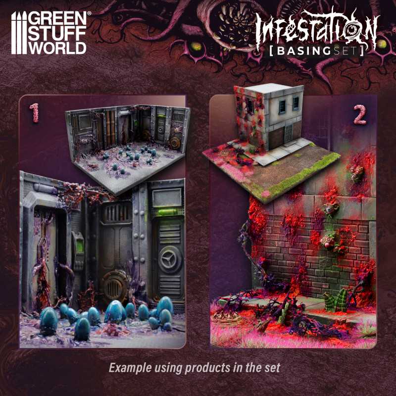 Green Stuff World Basing Set Infestation