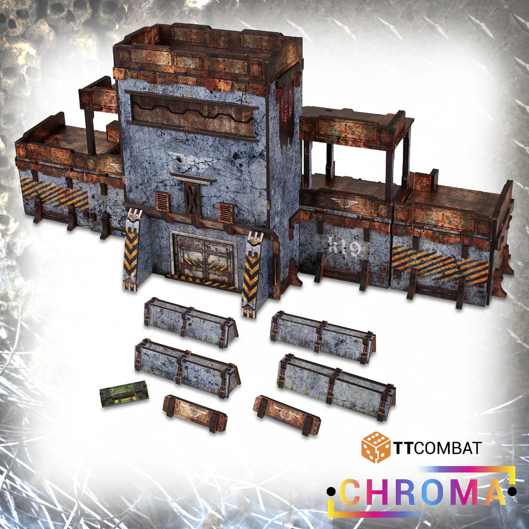 TTCombat Chroma Terrain - Bastion Gateway