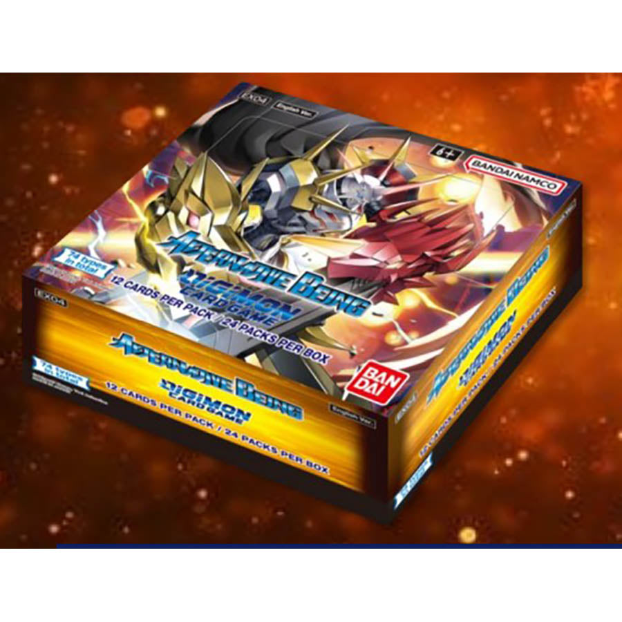 Digimon Card Game: Alternative Being EX-04 Booster Box  Travelling Man UK