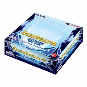 Digimon kortspill: overskrid apokalypse booster box (bt-15)
