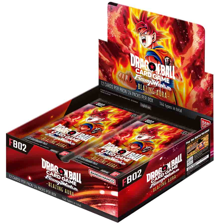 Dragon Ball Super Card Game Fusion World - Blazing Aura (FB02) Booster Box