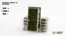 Load image into Gallery viewer, Gamers Grass Strong Green XL 12mm Tufts