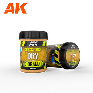 AK Interactive Grass Flock 2mm Dry