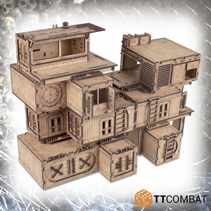 TTCombat Tabletop Scenics - Bowery Stacks