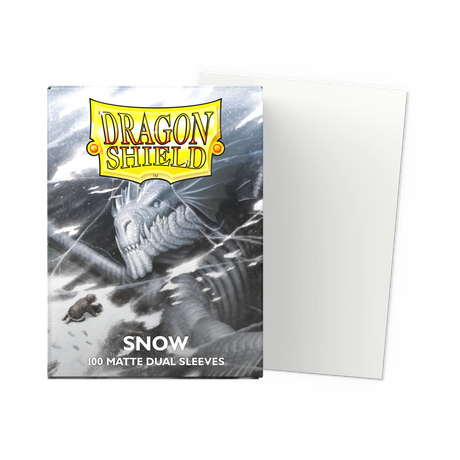 Dragon Shield Matte Dual Sleeves Standard Size -  Snow