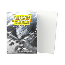 Load image into Gallery viewer, Dragon Shield Matte Dual Sleeves Standard Size -  Snow