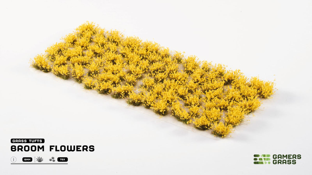 Gamers Grass Broom Flowers