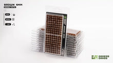 Load image into Gallery viewer, Gamers Grass Brown 4mm Tufts Small
