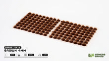 Load image into Gallery viewer, Gamers Grass Brown 4mm Tufts Small
