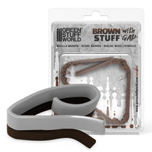 Load image into Gallery viewer, Green Stuff World Brown Stuff Tape 12 inches With Gap