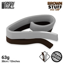 Load image into Gallery viewer, Green Stuff World Brown Stuff Tape 12 inches With Gap