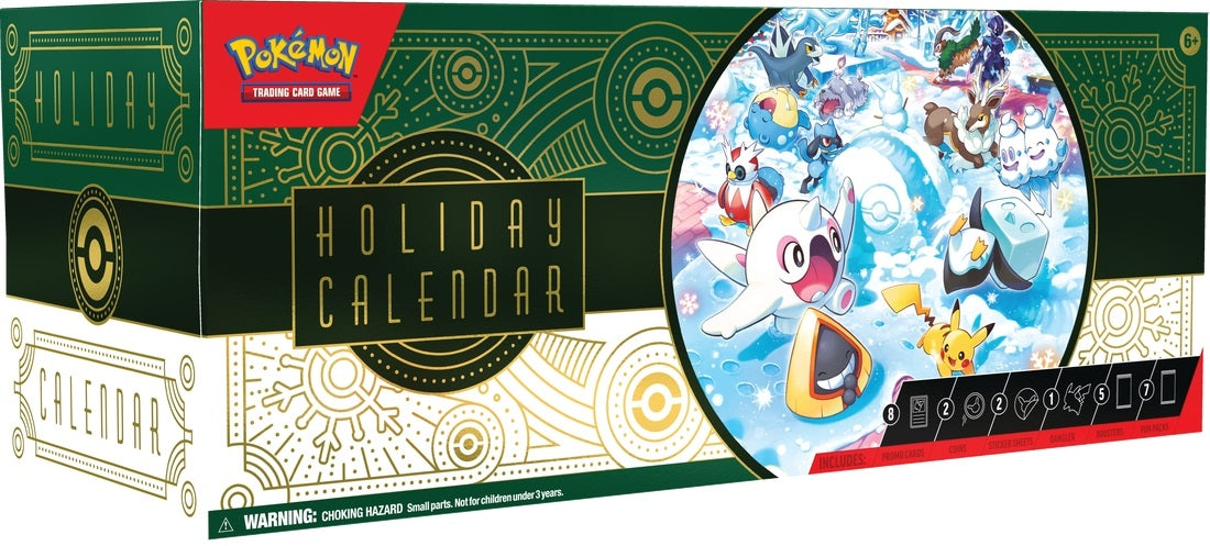 NEW 2022 Pokemon outlets Trading Card Game: Holiday Advent Calendar - Christmas