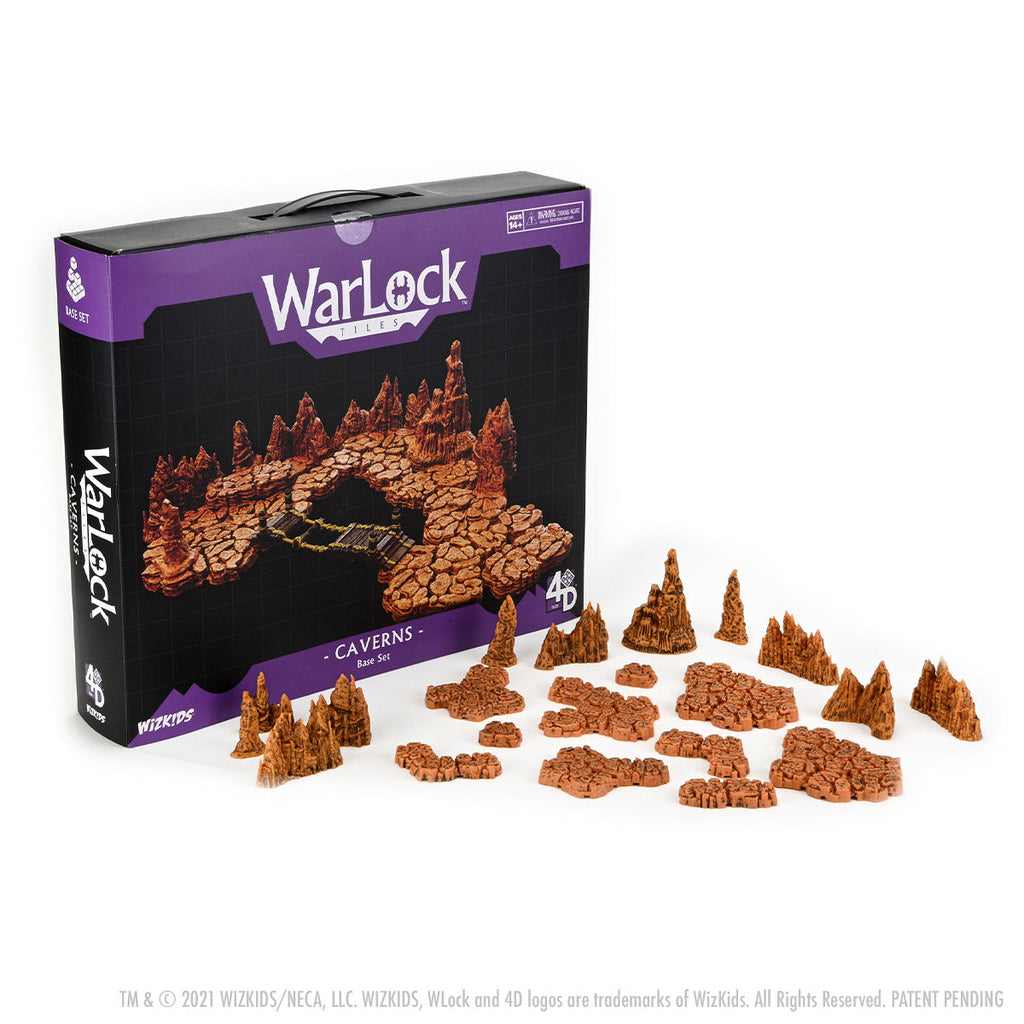 Warlock Tiles Caverns Base Set