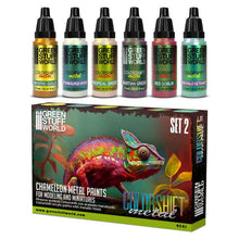 Load image into Gallery viewer, Green Stuff World Chameleon Acrylic Paint Set 2