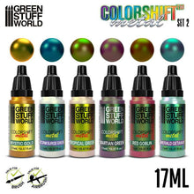 Load image into Gallery viewer, Green Stuff World Chameleon Metal Acrylic Paint Set 2