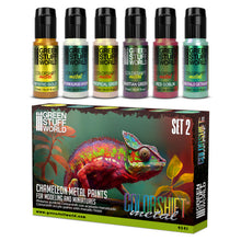 Load image into Gallery viewer, Green Stuff World Chameleon Acrylic Paint Set 2