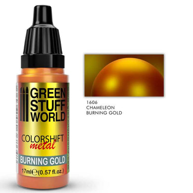 Green Stuff World Chameleon Burning Gold