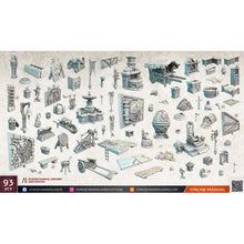 Indlæs billede i gallerifremviser, Dungeons & Lasers Miniatures City Bits Bundle