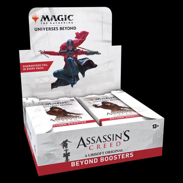 Magic: The Gathering Assassin's Creed Beyond Booster Box Travelling Man UK Magic: The Gathering Assassin's Creed Beyond Booster Box Travelling Man UK