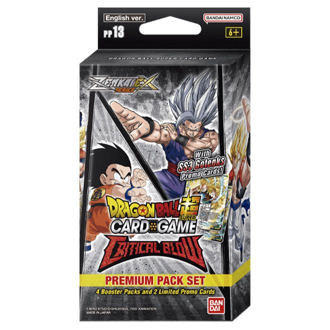 Dragon Ball Super Card Game Zenkai Series Set 05 Critical Blow Premium –  Travelling Man UK