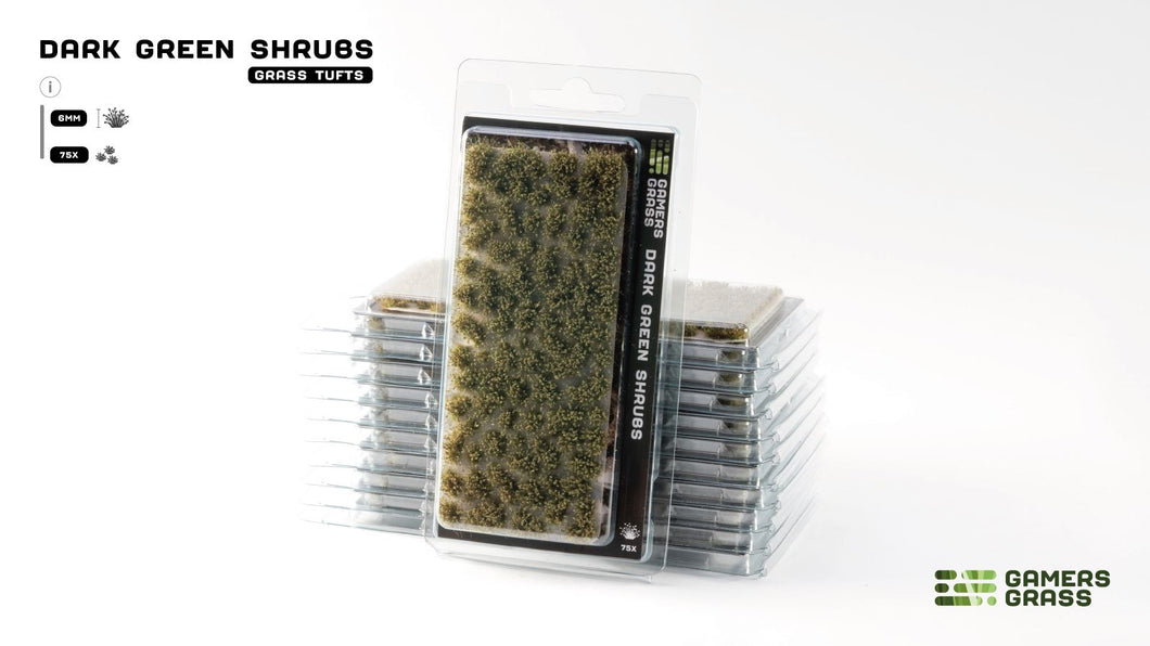 Gamers Grass Dark Green Shrubs
