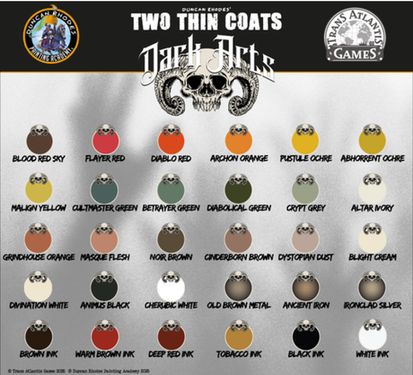 Two Thin Coats Dark Arts Paint Set