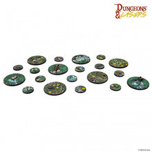 Last inn bildet i Gallery Viewer, Dungeons & Lasers Miniatures Detailed Bases Pack