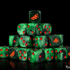 Baron of Dice Sci Fi Dice - Drake Square Corner x25