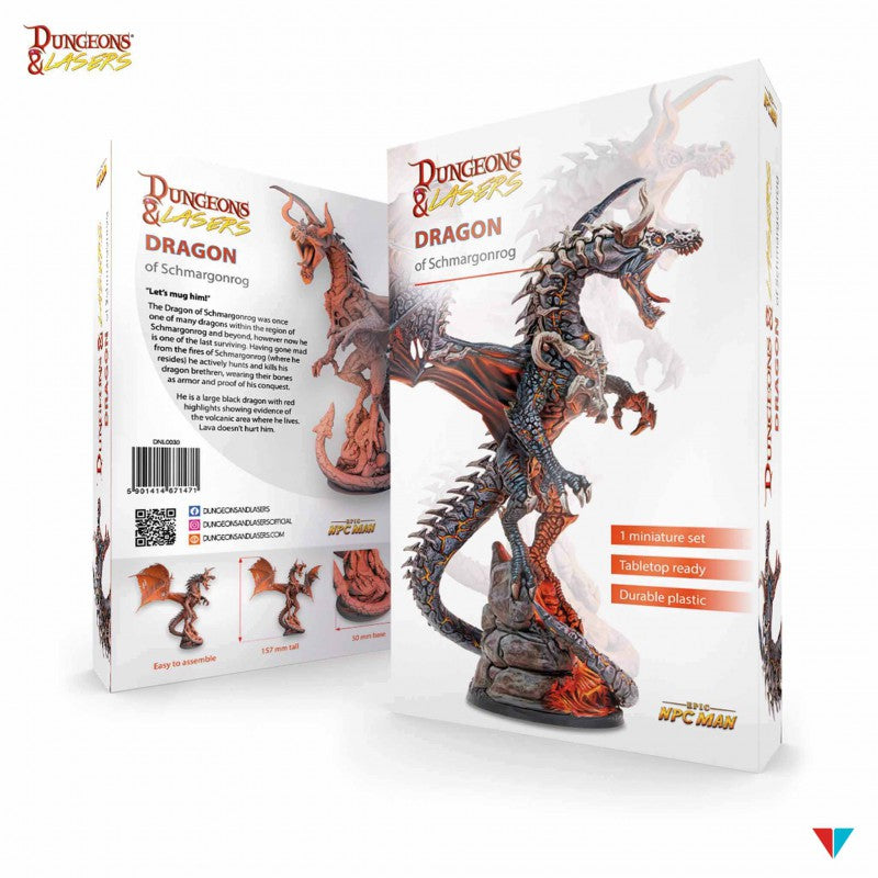 Dungeons & Lasers Miniatures Dragons Dragon of Schmargonrog