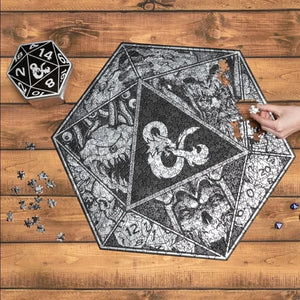 Dungeons and Dragons D20 750 Piece Jigsaw Puzzle