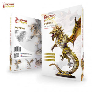 Dungeons & Lasers Miniaturen Drachen Durkar die souveräne Schlange