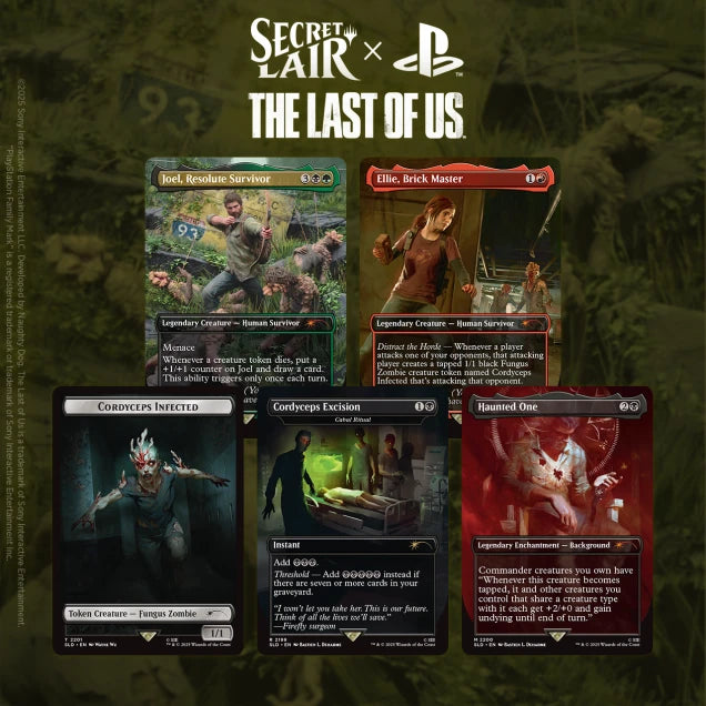 Magic The Gathering: Secret Lair x Playstation The Last of Us Part