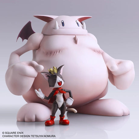 Final Fantasy VII Cait Sith & Fat Moogle Bring Arts Action Figure
