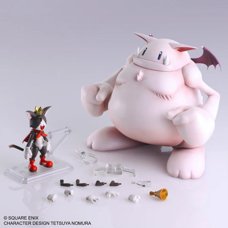 Final Fantasy VII Cait Sith & Fat Moogle Bring Arts Action Figure